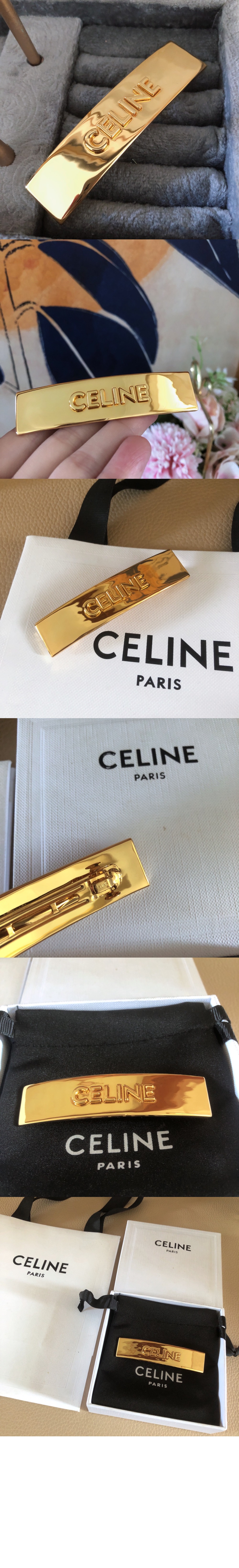 셀린느 헤어 클립 460IE6