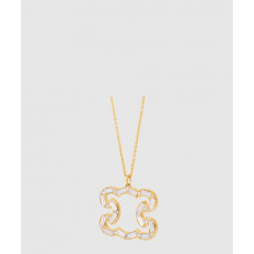 셀린느 트리옹프 프레임 스파클 목걸이 461FO6