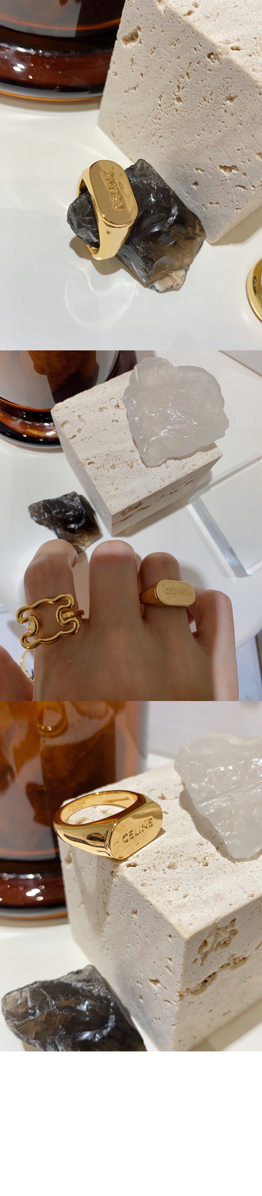 셀린느 반지 46Z996