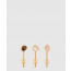셀린느 트리옹프 인디 스몰 3 세트 귀걸이 460RK6
