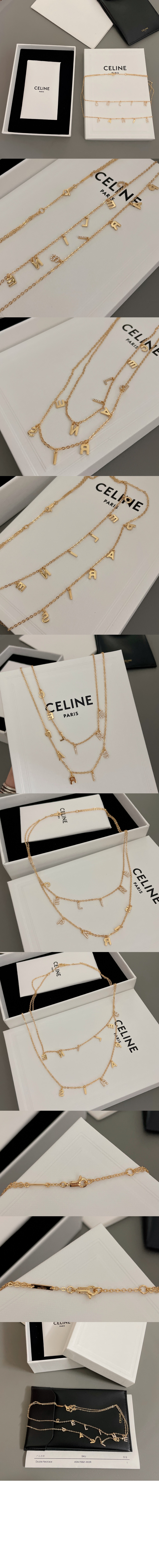 셀린느 목걸이 46X476