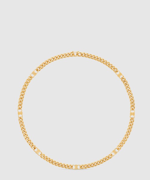 셀린느 트라이옴프 스몰 고메테 목걸이 460VN6