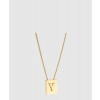 셀린느 Y 자모 목걸이 46N0Y6