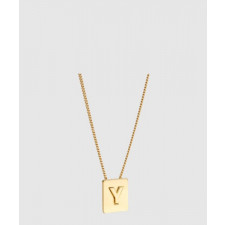 셀린느 Y 자모 목걸이 46N0Y6