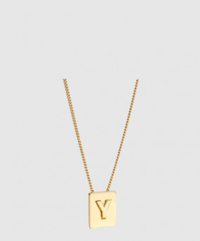 셀린느 Y 자모 목걸이 46N0Y6