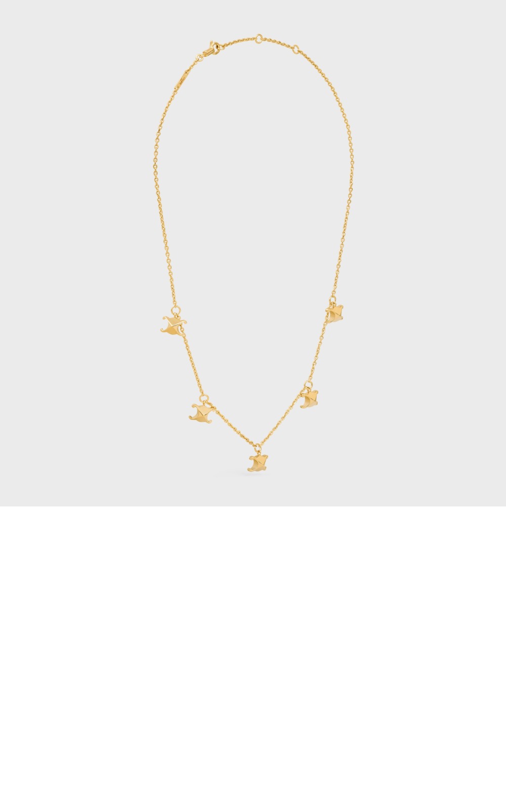 셀린느 트리옹프 스터드 목걸이 461FA6