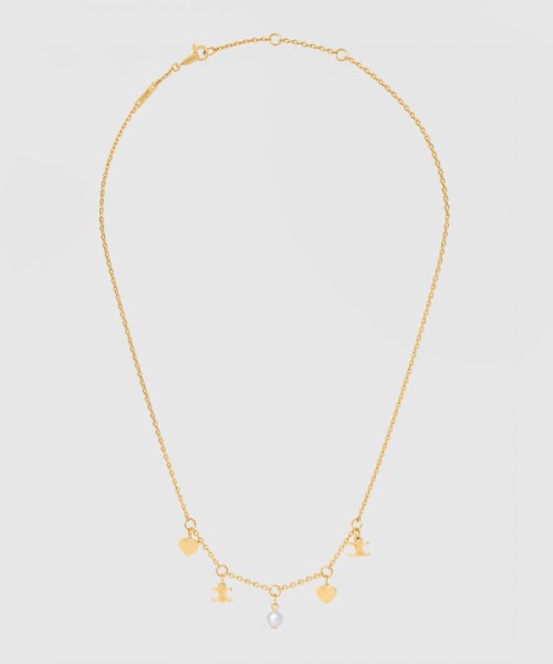 셀린느 하트 참 목걸이 460OY6