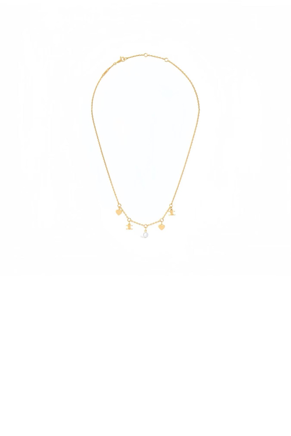 셀린느 하트 참 목걸이 460OY6