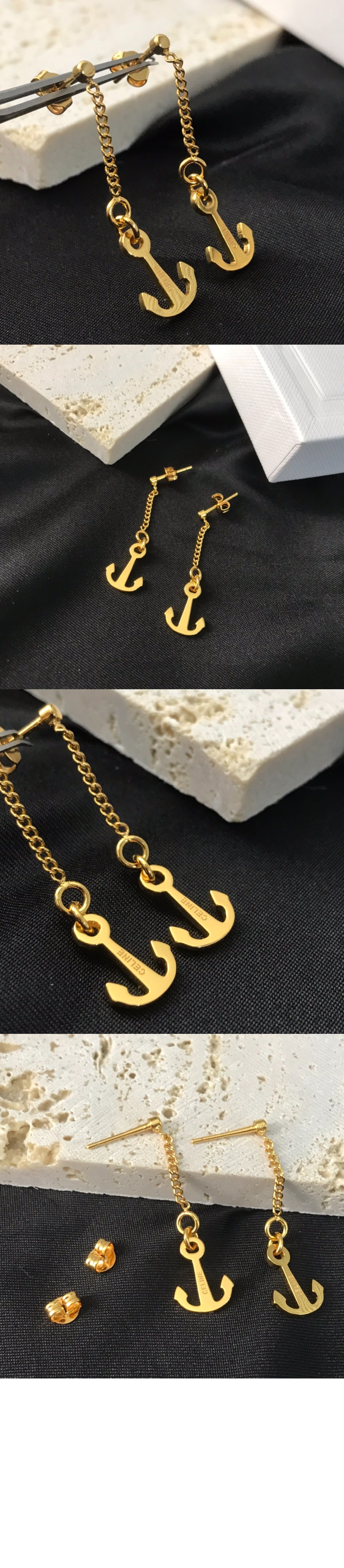 셀린느 귀걸이 46W456