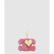 셀린느 트리옹프 하트 폼폼 키링 49J493
