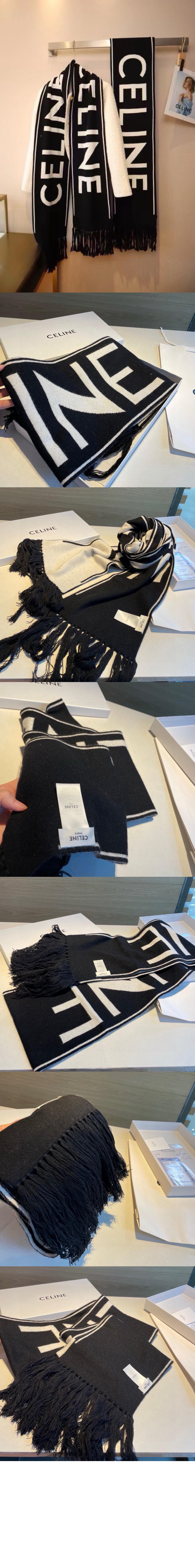 셀린느 캐시미어 스카프 2A95Q2