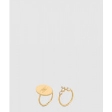 셀린느 트리옹프 포크 반지 460QO6