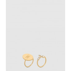 셀린느 트리옹프 포크 반지 460QO6