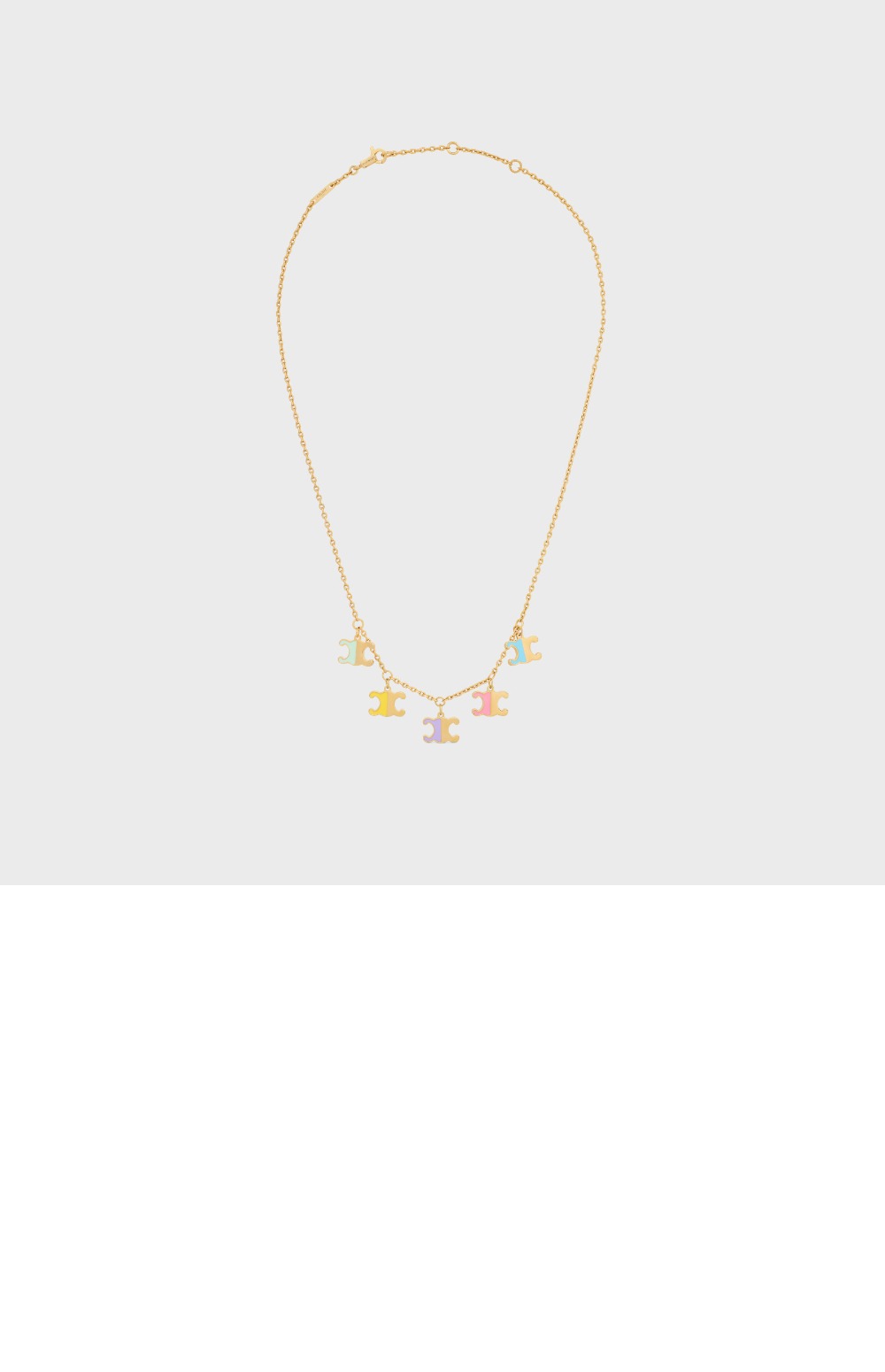 셀린느 트라이옴프 목걸이 461CK6