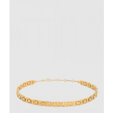 셀린느 트리오페 링크 초커 목걸이 460XC6