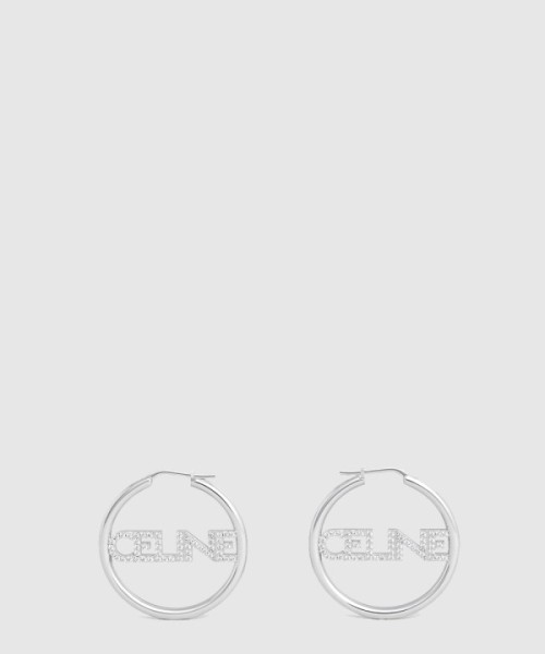 셀린느 모노크롬 스트라스 귀걸이 460YU6