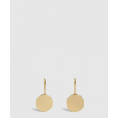 셀린느 메달 귀걸이 골드 다이아몬드 46Q796