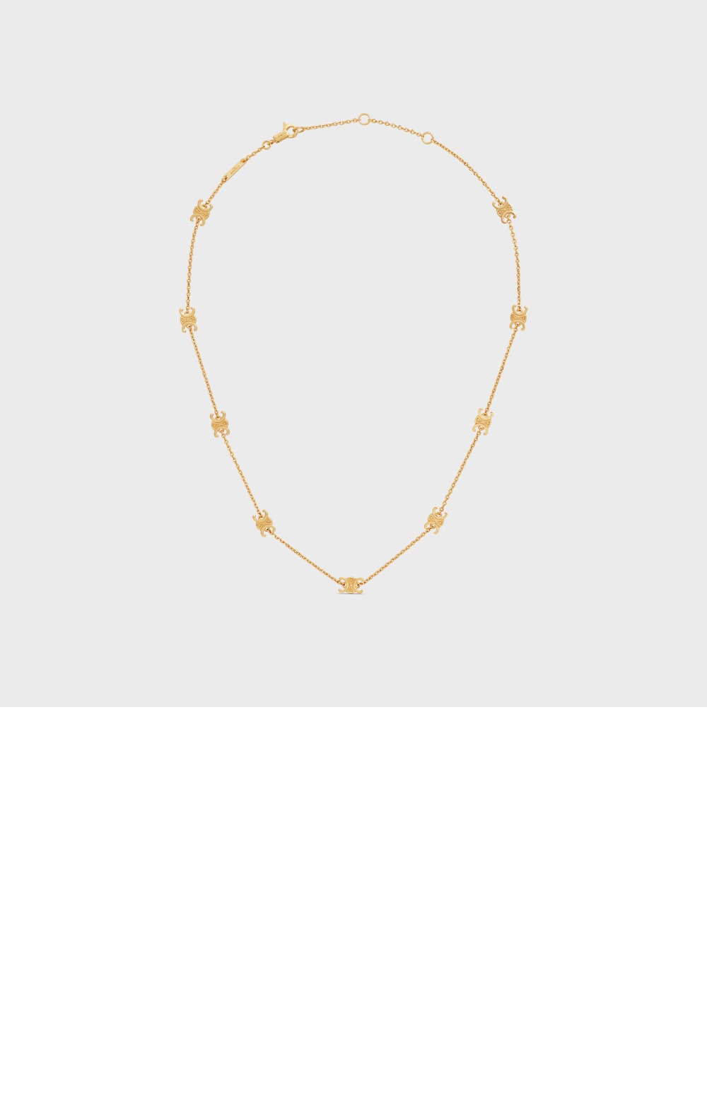 셀린느 트리옹프 미니 목걸이 460MS6