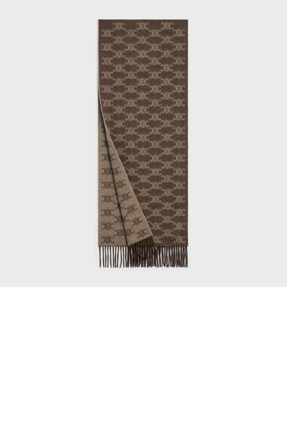 셀린느 스카프 모노그램 캐시미어 2AW022