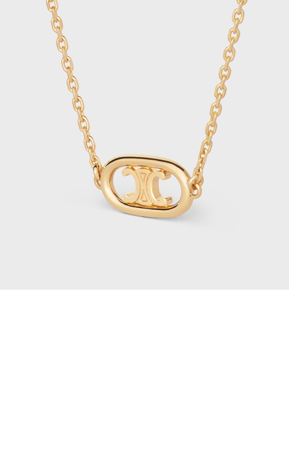 셀린느 마이용 트리옹프 목걸이 46X756