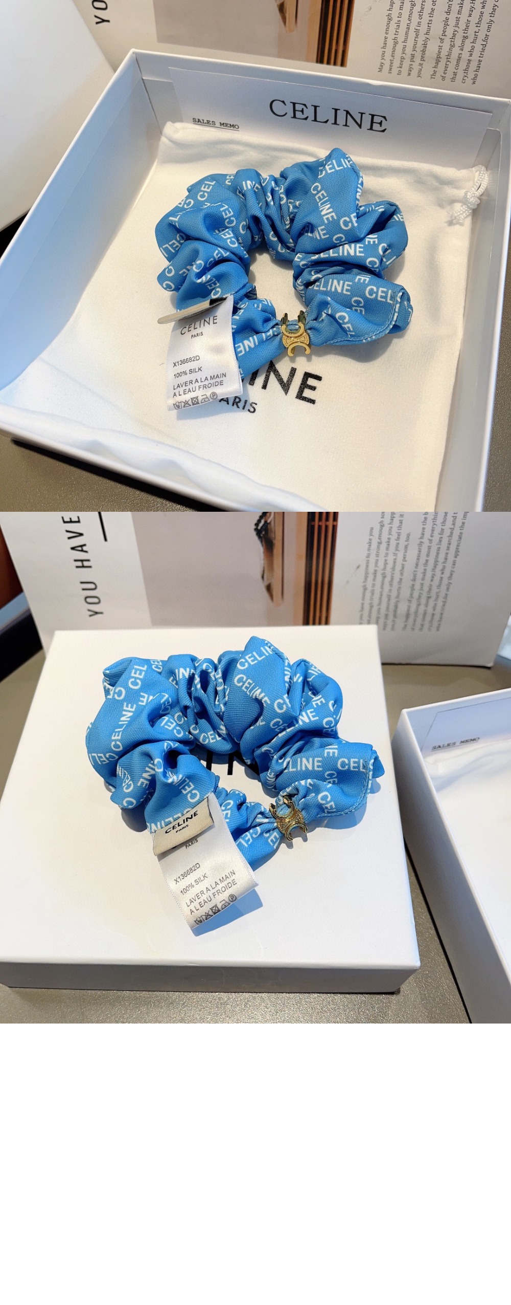 셀린느 스크런치 레유르 46Y352