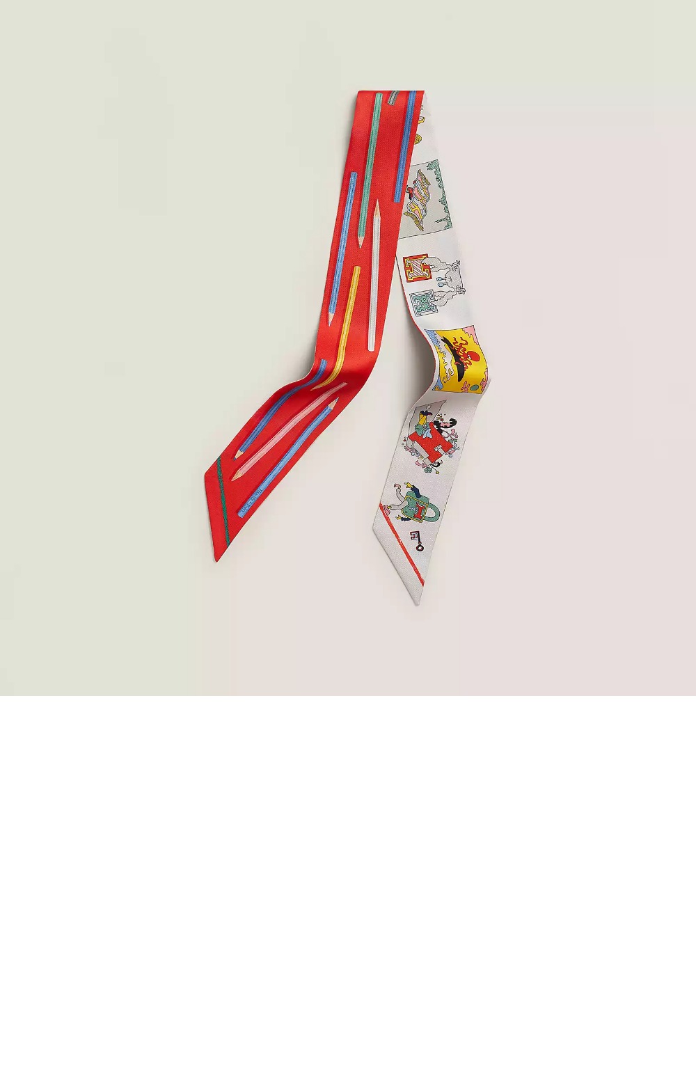 에르메스 A Vos Crayons et Carre Libre Twilly 트윌리