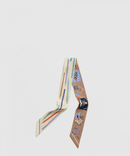 에르메스 A Vos Crayons et Carre Libre Twilly 트윌리