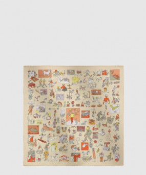 에르메스 Carre Libre 스카프 90