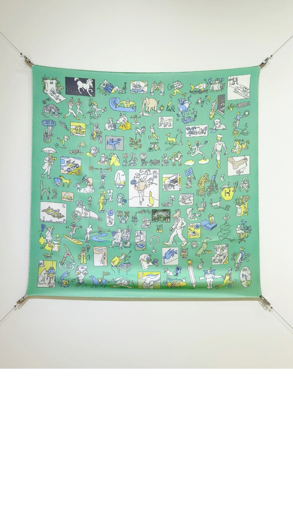 에르메스 Carre Libre 스카프 90