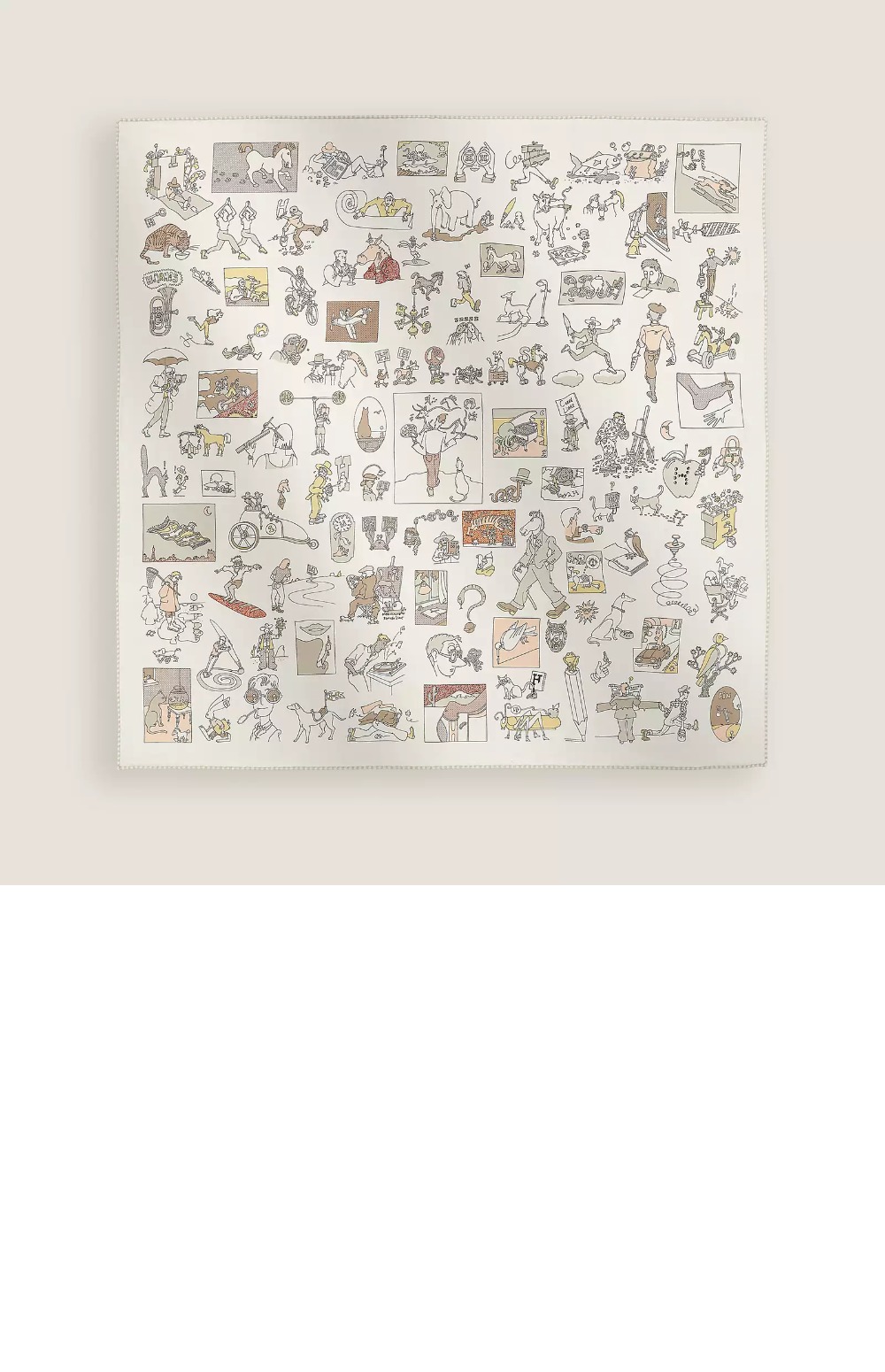 에르메스 Carre Libre 스카프 90