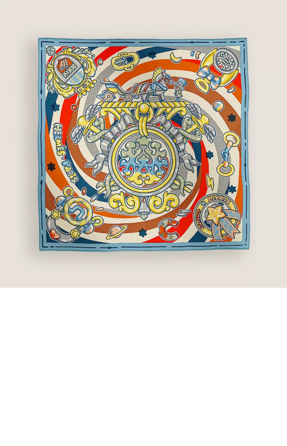 에르메스 Candy Libris 스카프 90