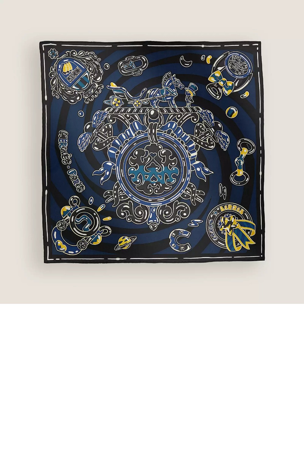 에르메스 Candy Libris 스카프 90