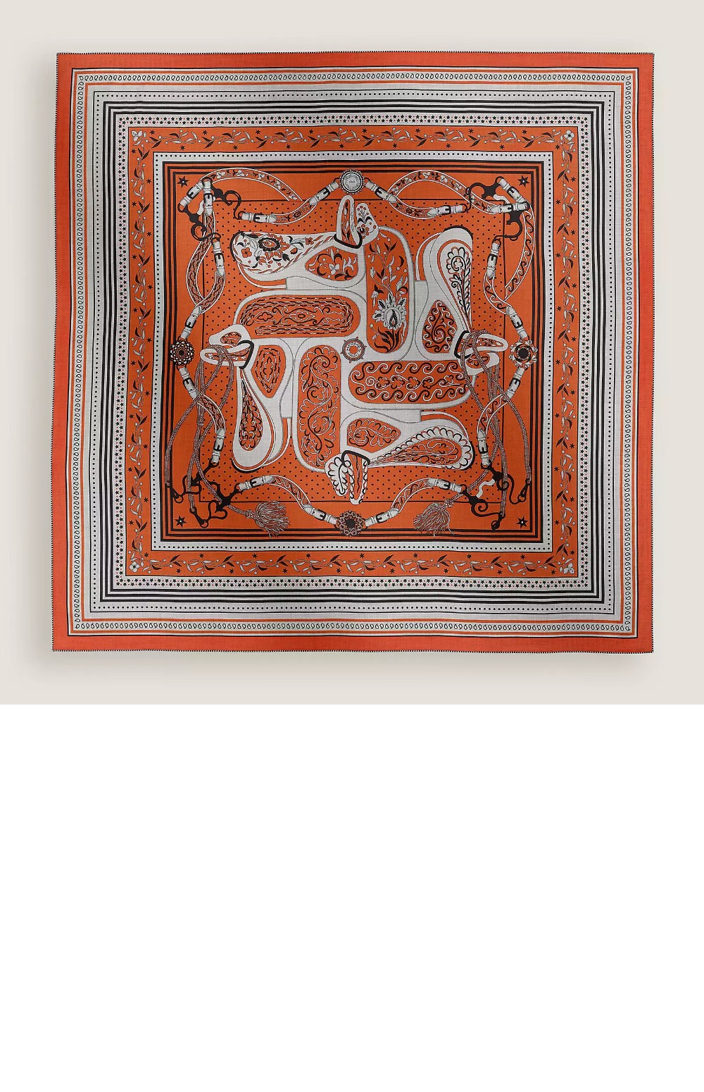 에르메스 Festival des Amazones Bandana 스카프 90