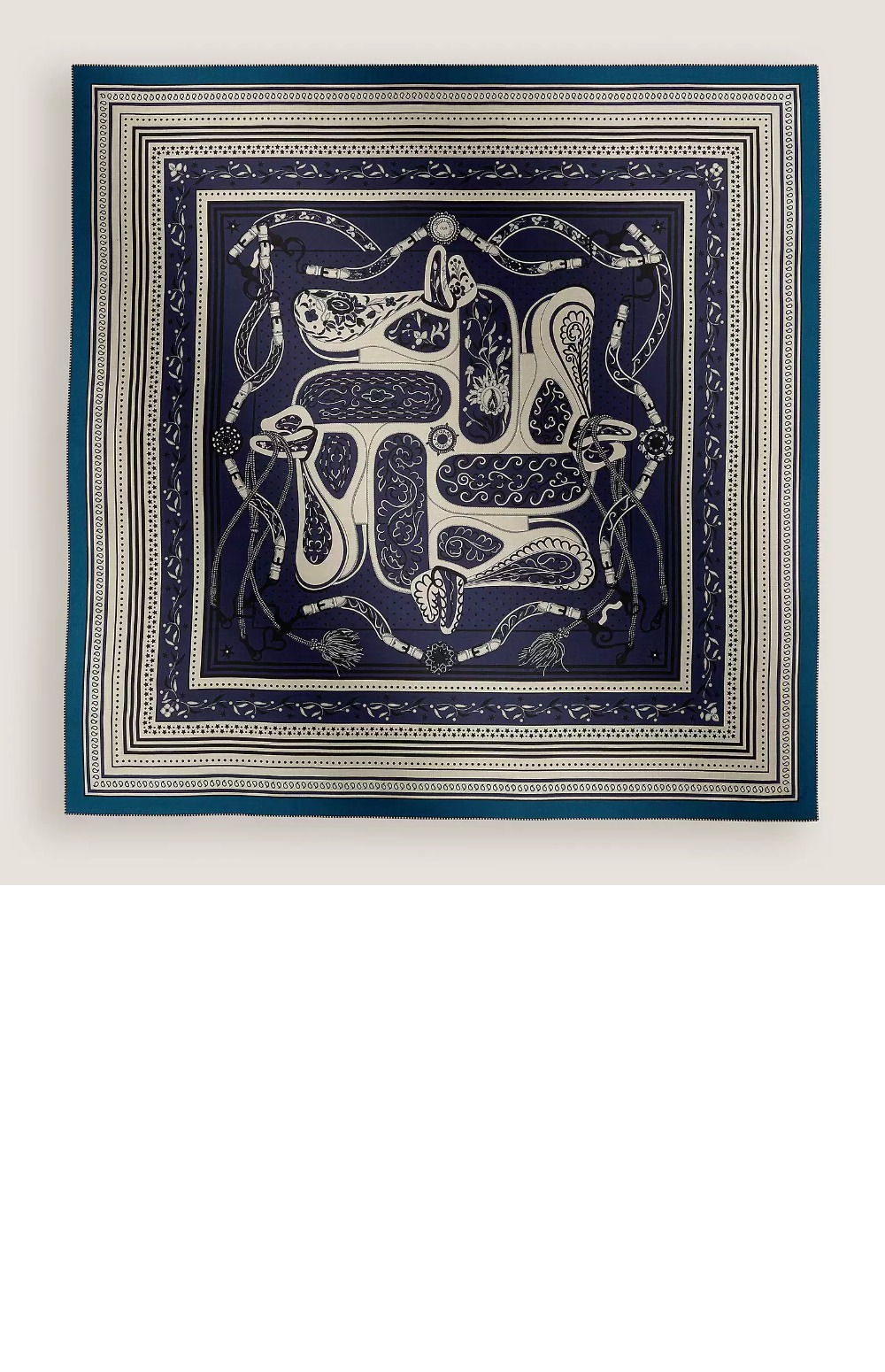 에르메스 Festival des Amazones Bandana 스카프 90