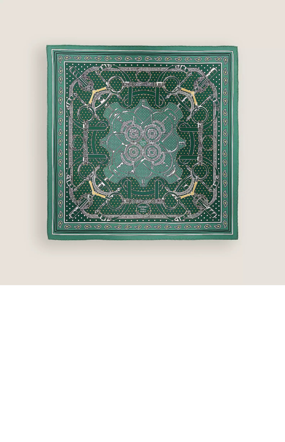 에르메스 Eperon d'Or 스카프 90