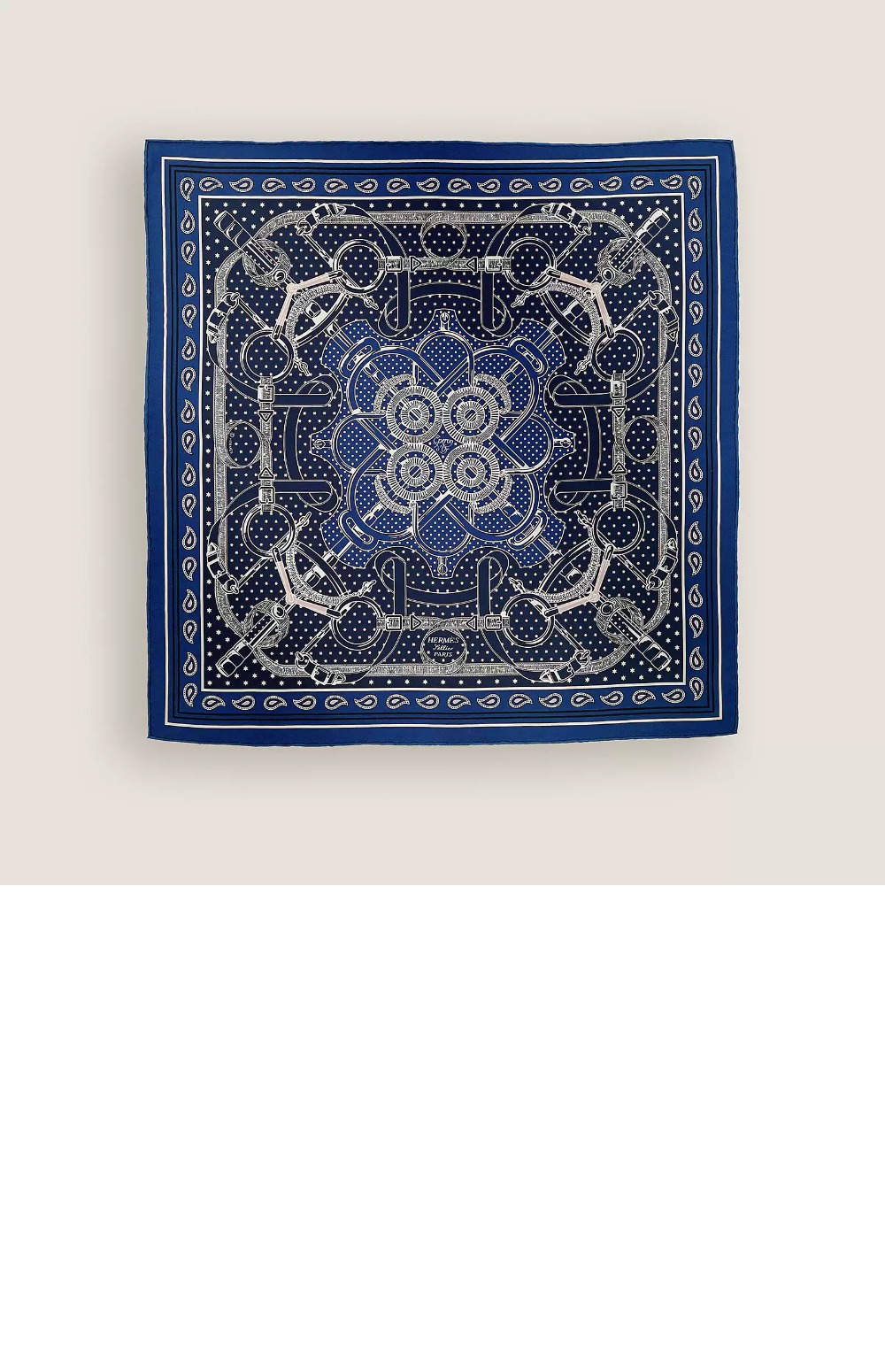 에르메스 Eperon d'Or 스카프 90