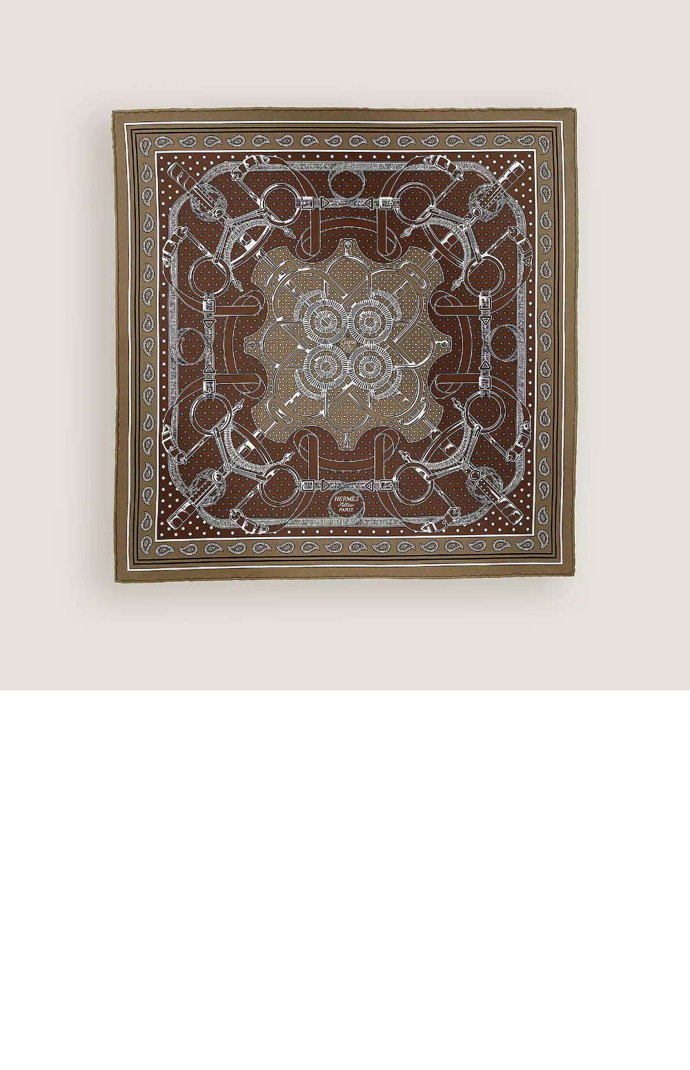 에르메스 Eperon d'Or 스카프 90