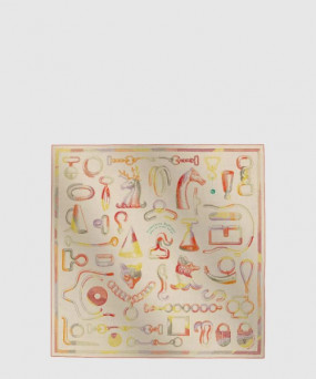 에르메스 Inventaire Poetique pour un Conte Sellier 스카프 90