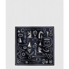 에르메스 IInventaire Poetique pour un Conte Sellier 스카프 90