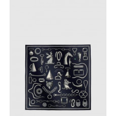 에르메스 IInventaire Poetique pour un Conte Sellier 스카프 90