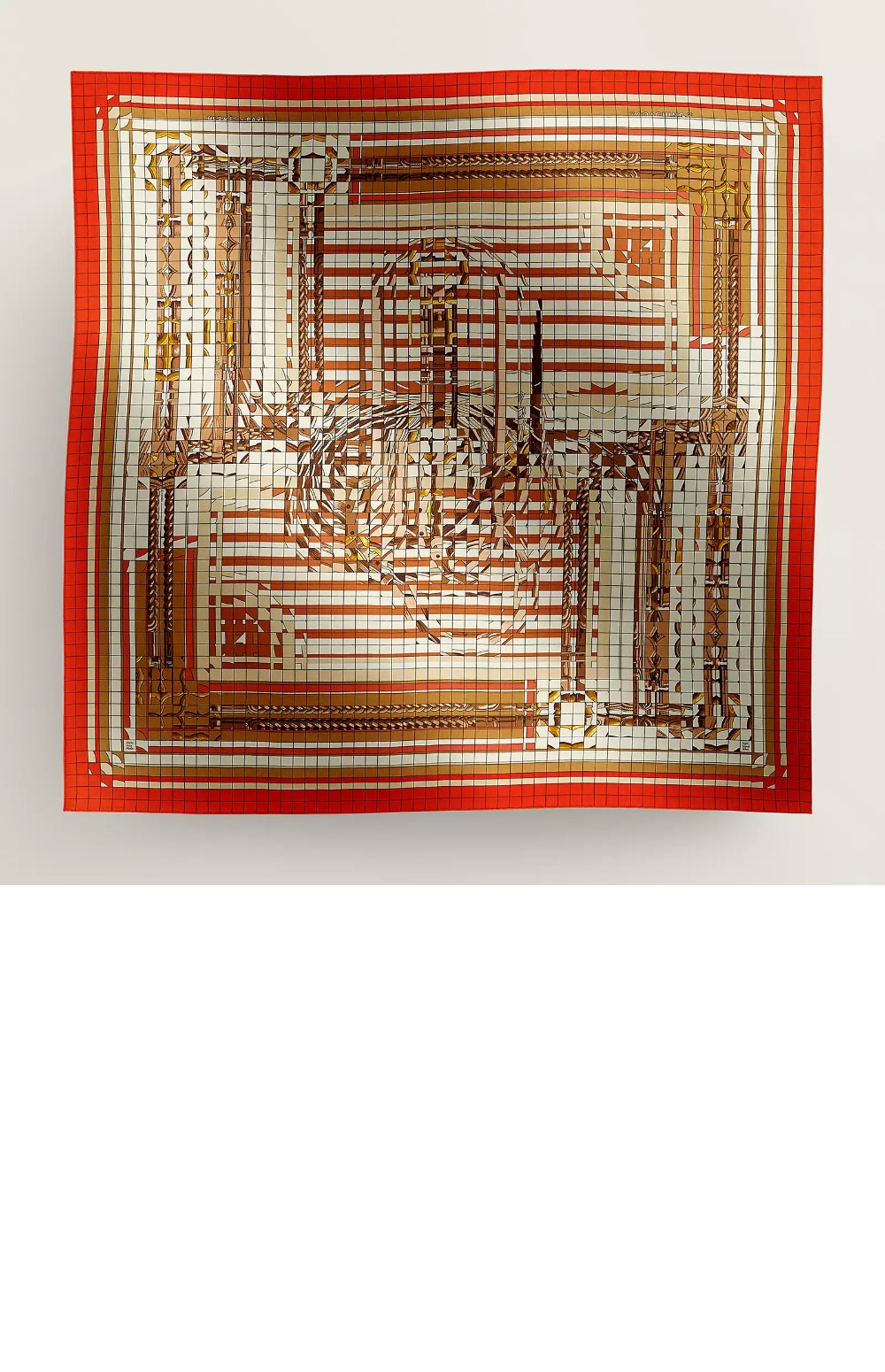 에르메스 Coaching Deja-Vu 숄 140