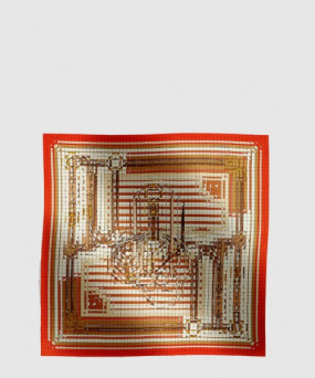 에르메스 Coaching Deja-Vu 숄 140