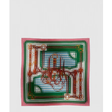 에르메스 Coaching Deja-Vu 숄 140