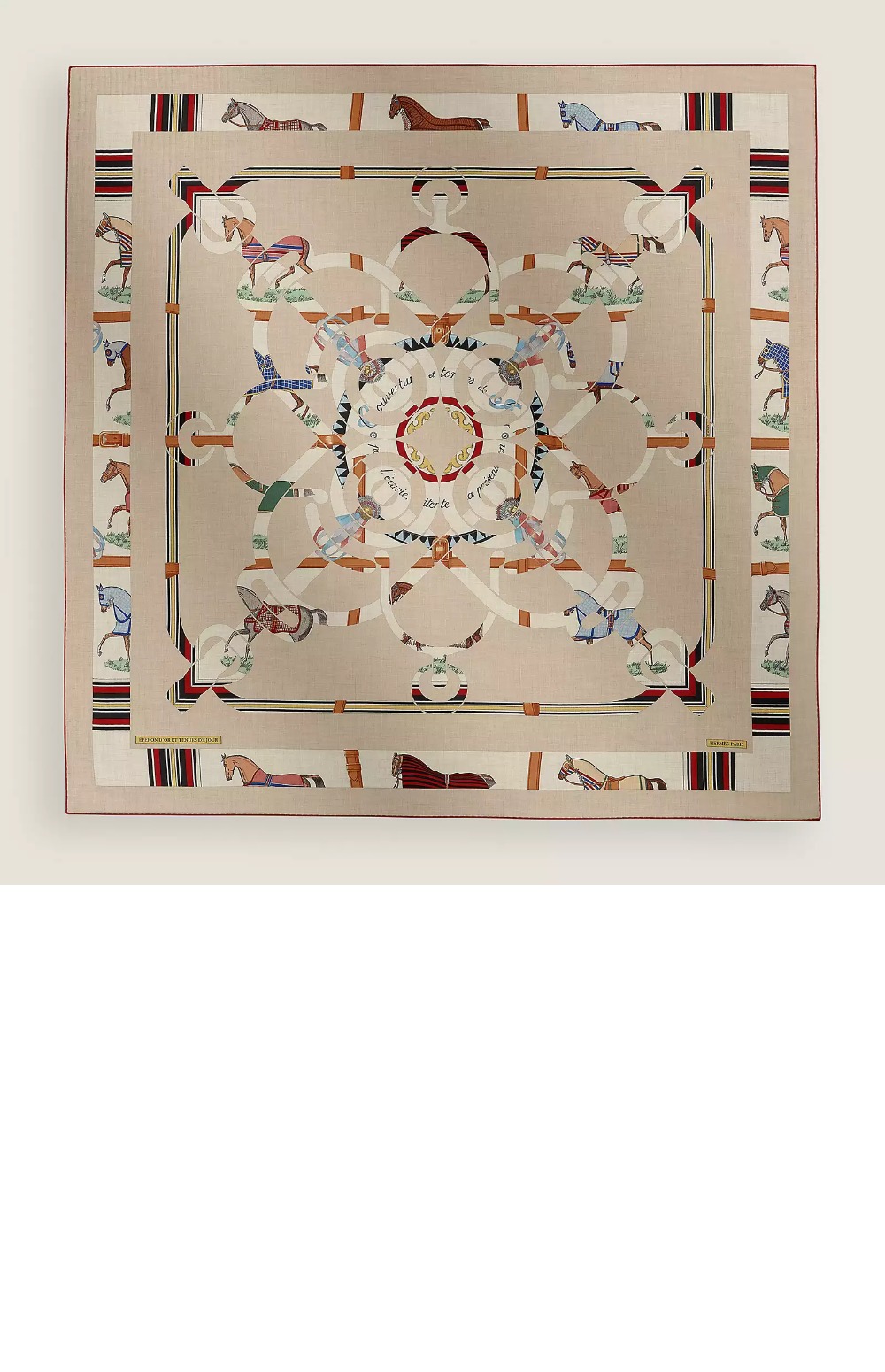 에르메스 Eperon d'Or et Tenues de Jour 숄 140