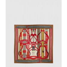 에르메스 Fantaisie d'Etriers 숄 140