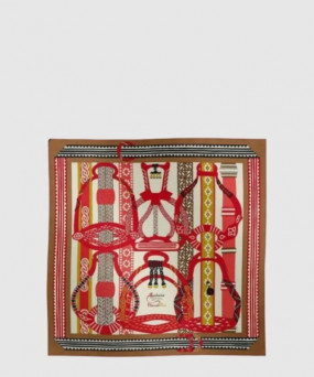 에르메스 Fantaisie d'Etriers 숄 140