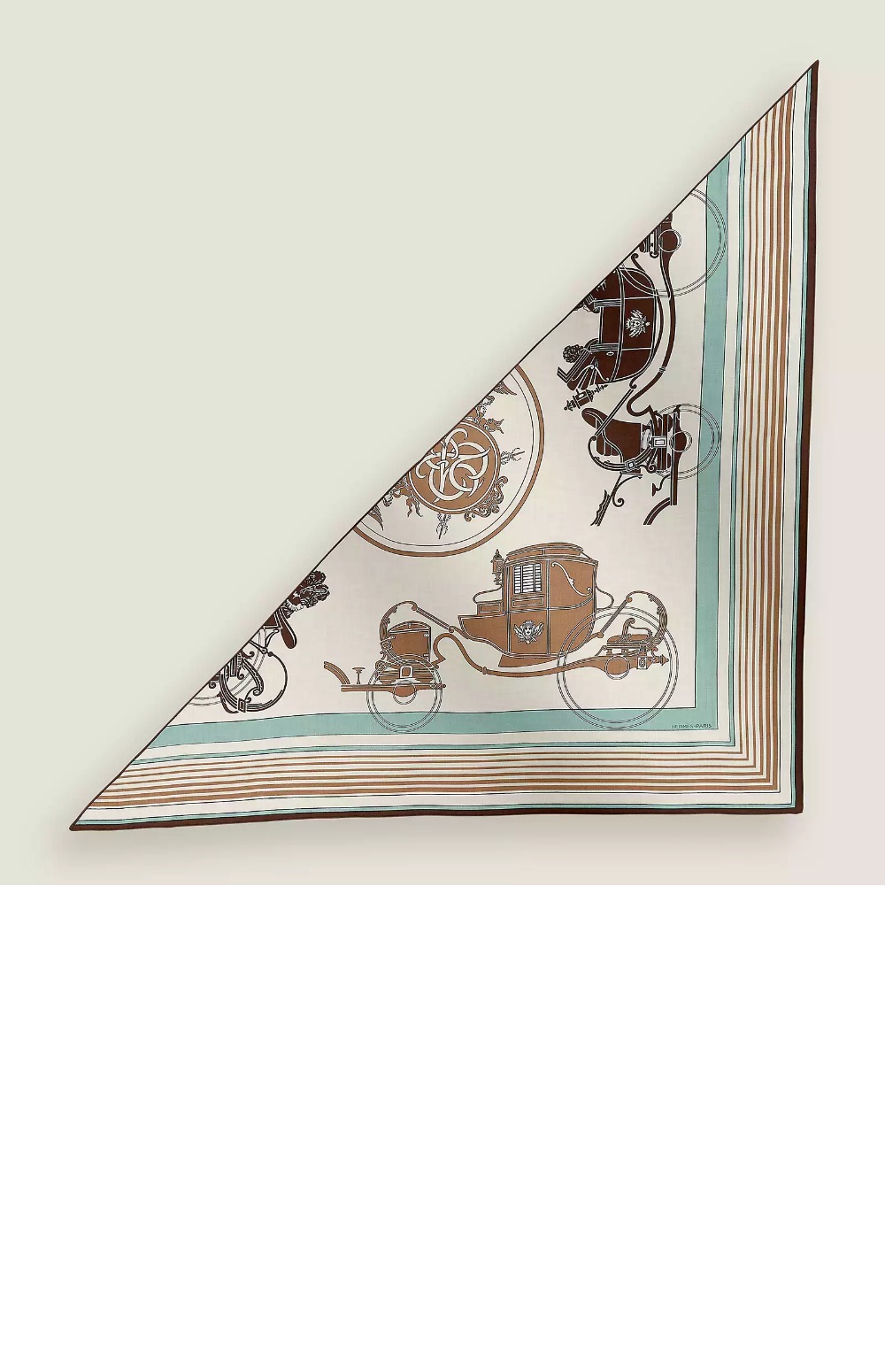 에르메스 Ex-Libris 자이언트 트라이앵글