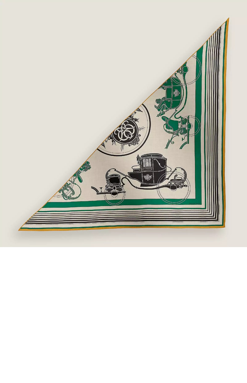 에르메스 Ex-Libris 자이언트 트라이앵글