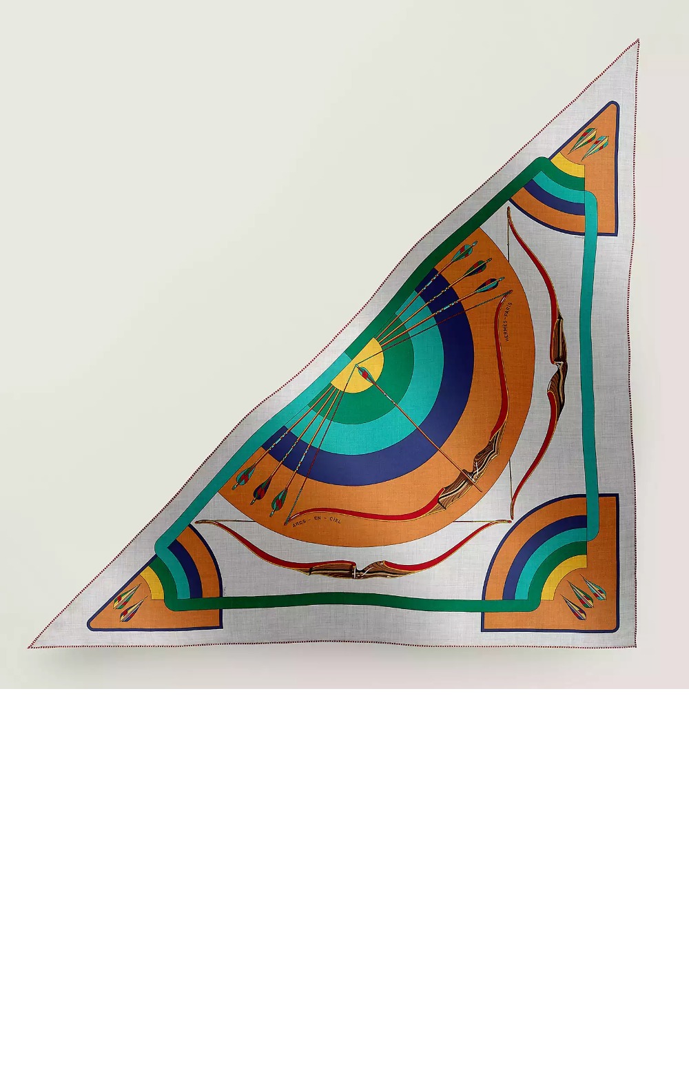 에르메스 Rainbow 자이언트 트라이앵글