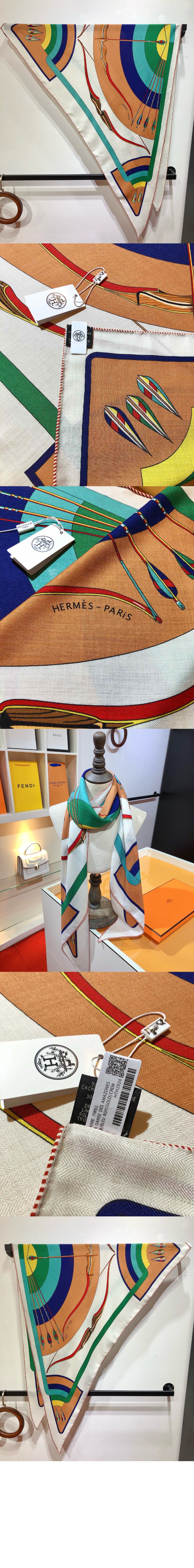 에르메스 Rainbow 자이언트 트라이앵글